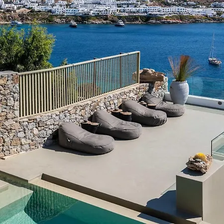 Lilium I - Overlooking Psarou Bay, Mykonos Villa *